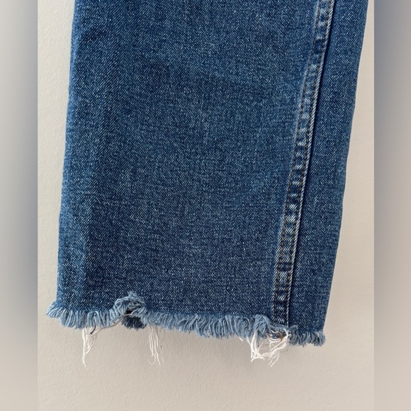 Abercrombie & Fitch Woman Size 26 Short‎ Zoe Natural Rise Ankle Straight Jean - Picture 4 of 10